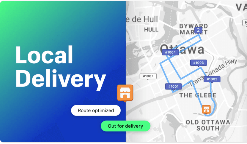 Logo for Shopify Local Delivery